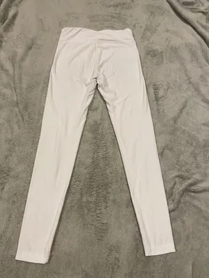 No Boundaries Soft White Leggings thumbnail 2