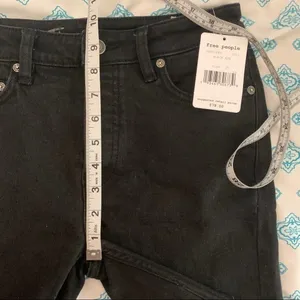 Free People Shorts Avery‎ Denim Black Ash 24 25 NWT thumbnail 14