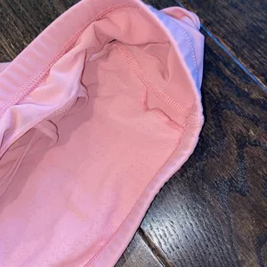Pink athletic sports bra size medium thumbnail 5
