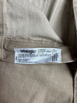 Men’s Wrangler Jeans Cowboy Cut 34x34 thumbnail 3