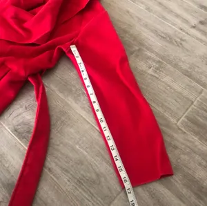 Moda OS Belted Shawl Collar Coat Red thumbnail 5