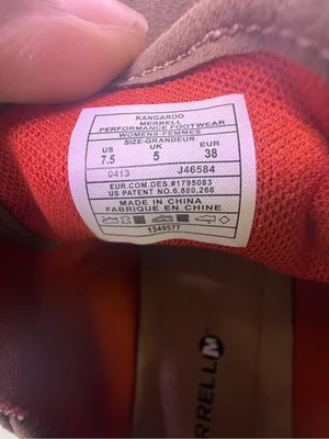 Merrell Tan Suede Slip-On Clog Sneakers thumbnail 10