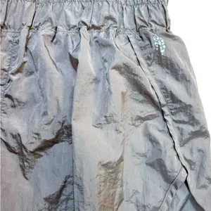 Free People FP Movement The Way Home Shorts Sz XL Shimmery Lavender High Waist‎ thumbnail 7