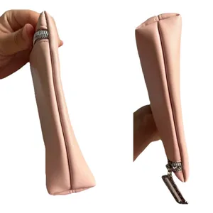 New Christian Dior Large Light Pink Makeup Pouch Cosmetic Clutch thumbnail 7