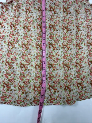 Cottagecore Ditsy Floral Smocked Ruffle Blouse Old Navy L thumbnail 5