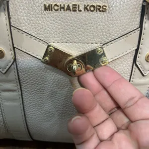 Michael Kors Nouveau Hamilton Pebbled leather bag thumbnail 3