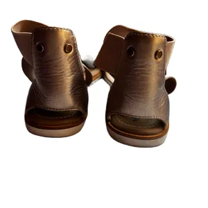 Sorel Ella II Bronze Gold Metallic Ash Slide Sandals Gladiator Size 7.5 Ankle‎ thumbnail 6