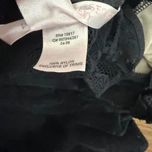 Victorias Secret Very Sexy Black Lace Chemise Slip Dress Small 507344/251 thumbnail 7