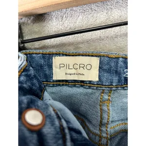 Pilcro Barrel Leg Jeans Blue Denim Women’s Size 25 Modern Effortless Cool Girl‎ thumbnail 5