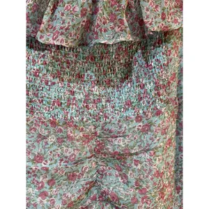Anthropologie ASTR Dress‎ Ruffle Sleeves & Hem Floral Fitted Women Size XL thumbnail 5