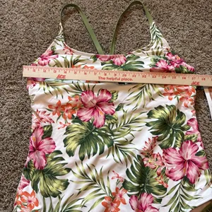 XXL Hurley Bayshore Pink Womens‎ One Piece Bathing Suit Swimwear Floral NWT thumbnail 5