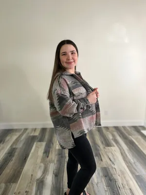 Patterned jacket Multiple thumbnail 2