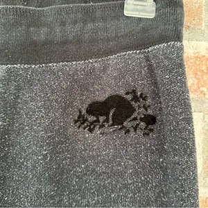 Roots Joggers Sweatpants Charcoal Gray Women’s Size XS Slim thumbnail 4