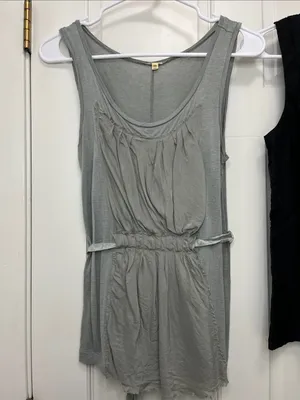 Banana Republic & J. Crew Sleeveless Silk Blend Blouse - Size XS thumbnail 3