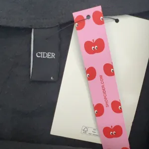 NWT Cider Wrap Solid Mini Skirt Black Minimalist Side Tie Cotton Size L thumbnail 4