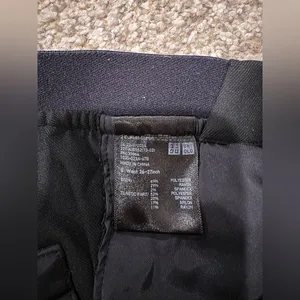 Uniqlo Rayon Blend Elastic Waist Pants | Size: Small thumbnail 3