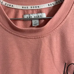 Rae Dunn Pink 'Love' Sweater thumbnail 3