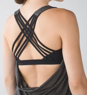 Black Tank Top W Sports Bra thumbnail 2