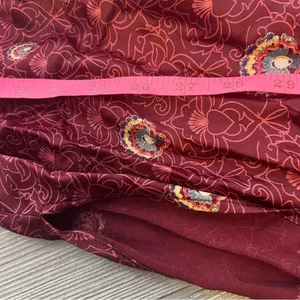 Free people‎ come see about me longline vest duster paisley print sz M thumbnail 6
