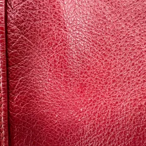 Pelle red leather M mid length trench vintage retro outdoor 70s 80s thumbnail 8