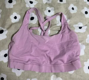 Lululemon pink sports bra thumbnail 1