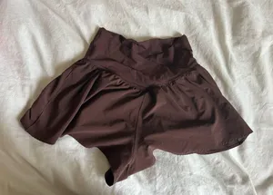 OFFLINE by Aerie Crossover High-Waisted shorts flowy thumbnail 1