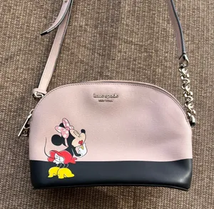 Kate Spade Minnie Mouse Mini Dome Pink Crossbody thumbnail 1