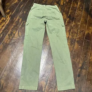 American Eagle 000 normcore green hip hop relaxed jeans thumbnail 2