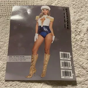 NEW Roma MIss Sailor Sail Away Costume Size Medium thumbnail 4