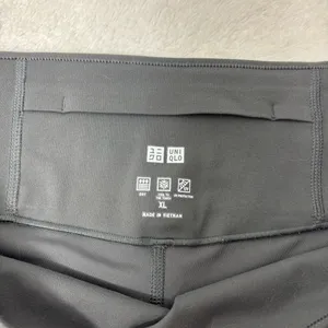 Uniqlo Women's Olive Green Flare‎ Pants size XL thumbnail 4