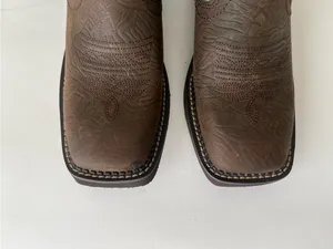 Justin Gypsy Raya turquoise cowgirl boots square toe NEW 6.5 READ Description thumbnail 8