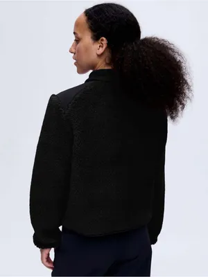 Outdoor Voices Candy Fleece Jacket Black Size Small thumbnail 2