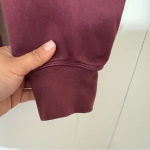 Lululemon Perfectly Oversized Hoodie Burgundy Maroon Size 4 thumbnail 4