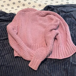 Free People Chunky Cropped Sweater thumbnail 4
