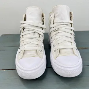 Converse Chuck Taylor All Star Move White Platform High Top Sneakers Womens 5 thumbnail 5