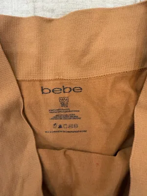 Bebe brown under shorts Size M nude copper thumbnail 2