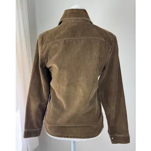 Vintage ‘80s Brown Corduroy Snap Button Western Jacket thumbnail 4