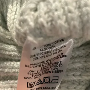 Ann Taylor Light green Crew Neck Sweater with Cable Knit Design thumbnail 3