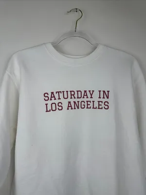 Gameday Graduate Saturday in Los Angeles USC Trojans White Pullover Sweatshirt M thumbnail 2