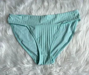 Aerie Blue Bikini Bottoms Women’s Medium thumbnail 1