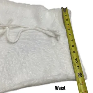NEW Hidden Brand White Eyelash Lounge Cozy High‎ Rise Mini Shorts Women's Size S thumbnail 10
