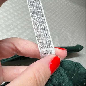 Free People Intimately Green V Neck Floral Lace Long‎ Sleeve Top thumbnail 5
