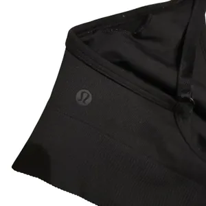 Lululemon Ebb‎ to Street Sports Bra Black Adjustable Racerback Size 4 thumbnail 5