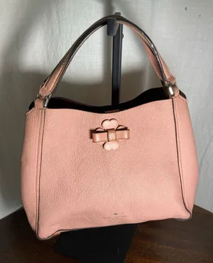 kate spade Kate Spade Talia small triple compartment satchel in a pink shade thumbnail 1
