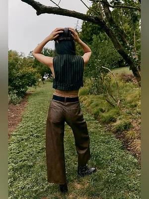 Free people Misha Vegan Pants thumbnail 2