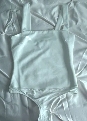 White Lulus bodysuit thumbnail 1