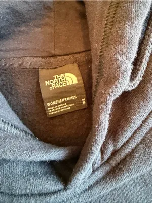 The North Face Womens Medium Hoodie Sweatshirt Rainbow Logo Spell Out EUC Pride thumbnail 9