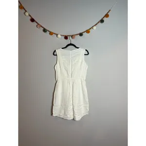 Anthropologie Kenji white beaded dress thumbnail 2