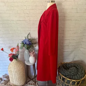Boutique NEW Red ‘NYC Chic’ Over Coat thumbnail 10
