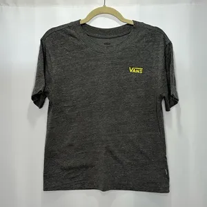 Vans Gray Logo Short Sleeve Shirt thumbnail 1